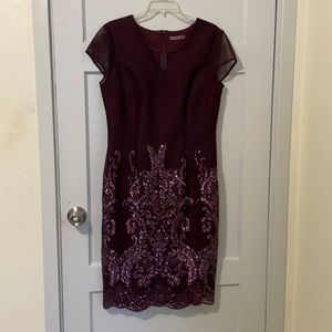 Plum dress